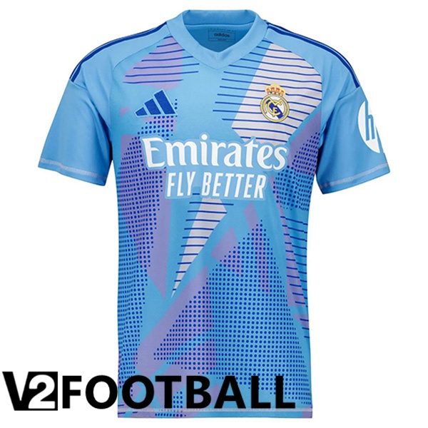 Real Madrid Goalkeeper Home New Soccer Shirt 2024/2025