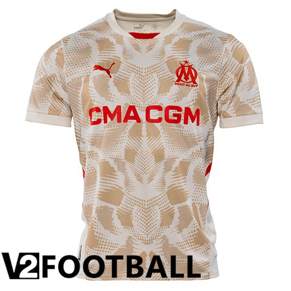 Marseille OM Goalkeeper Soccer Shirt Orange 2024/2025