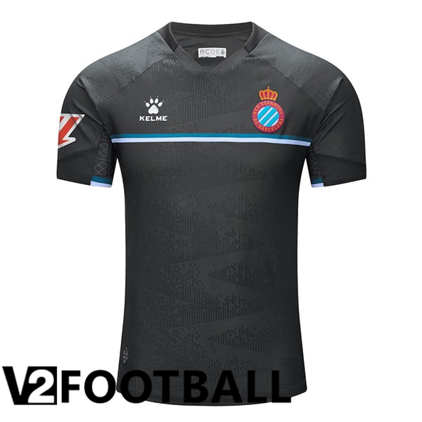 RCD Espanyol Third Soccer Shirt Black 2024/2025