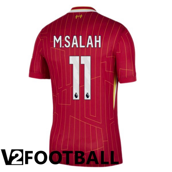 FC Liverpool (M.SALAH 11) Home Soccer Shirt Red 2024/2025