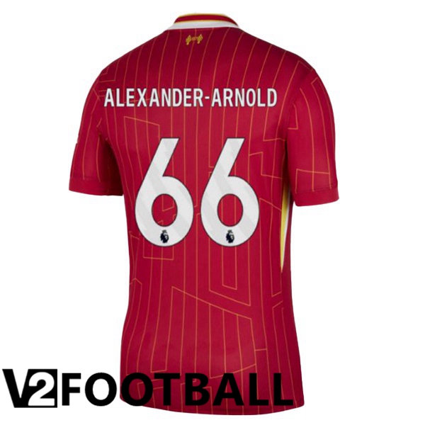 FC Liverpool (ALEXANDER-ARNOLD 66) Home Soccer Shirt Red 2024/2025