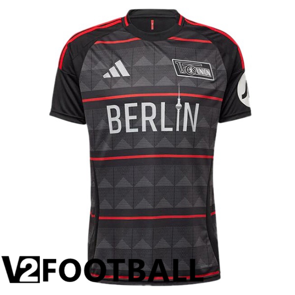 FC Union Berlin Away Soccer Shirt Black 2024/2025