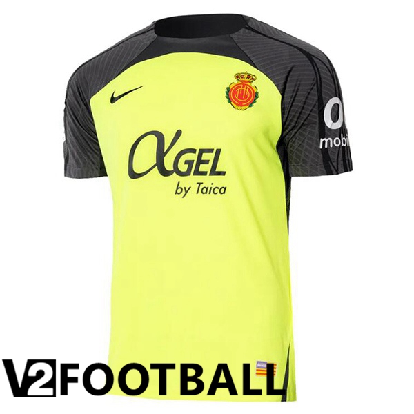 RCD Mallorca Away Soccer Shirt Yellow 2024/2025