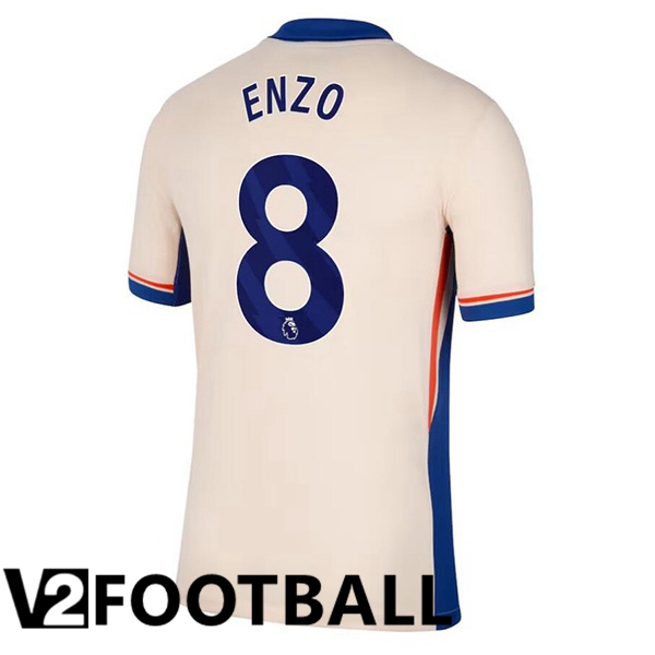 FC Chelsea (Enzo 8) Away Soccer Shirt Yellow 2024/2025