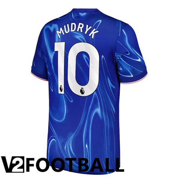 FC Chelsea (Mudryk 10) Home Soccer Shirt Blue 2024/2025