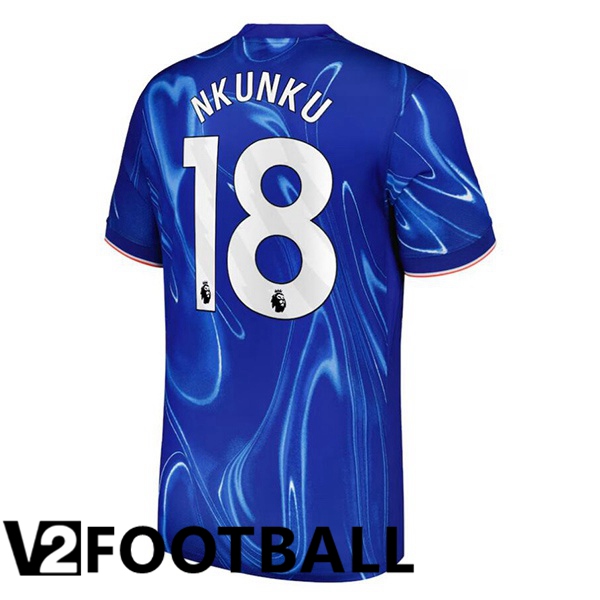 FC Chelsea (Nkunku 18) Home Soccer Shirt Blue 2024/2025