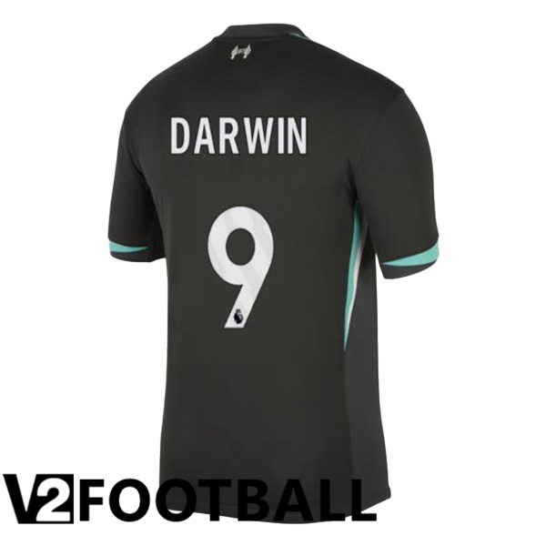 FC Liverpool (DARWIN 9) Away Soccer Shirt Black 2024/2025