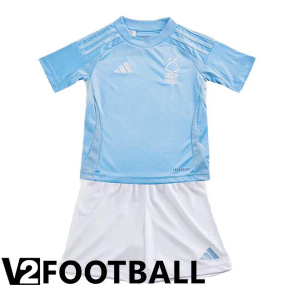 Nottingham Forest Kids Third Soccer Shirt Blue 2024/2025