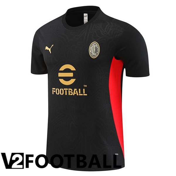 AC Milan Training T Shirt Black 2024/2025