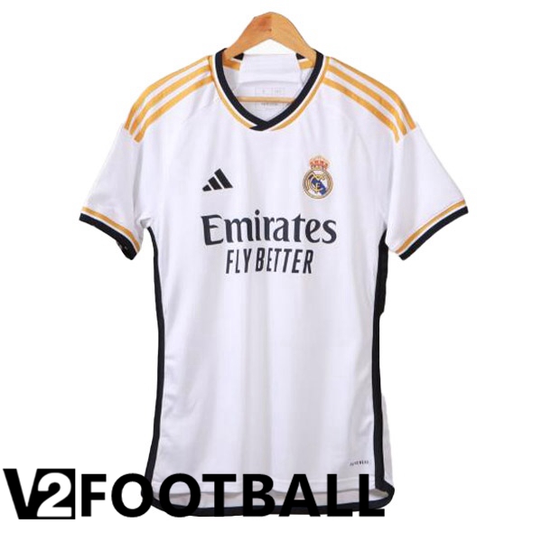 Real Madrid Football Shirt Home White Leaked Version 2023/2024