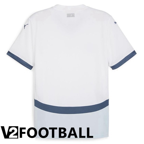 Swiss Away Soccer Shirt White UEFA Euro 2024