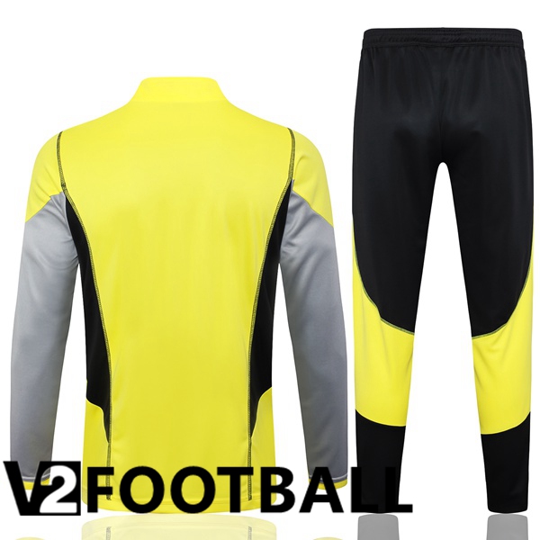 Flamengo kit Training Tracksuit Yellow 2024/2025