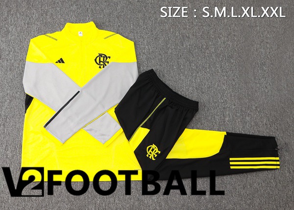 Flamengo kit Training Tracksuit Yellow 2024/2025