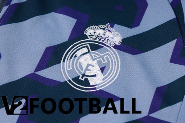 Real Madrid kit Training Tracksuit Blue 2024/2025