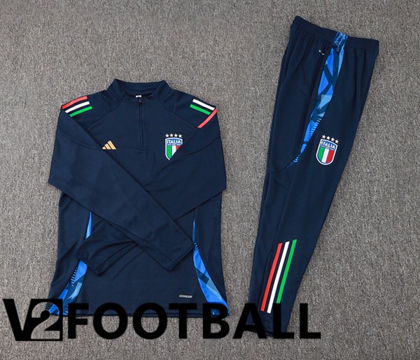 Italy kit Training Tracksuit Blue Royal 2024/2025