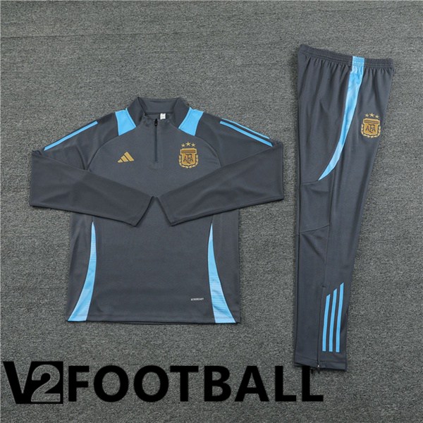 Argentina kit Training Tracksuit Grey 2024/2025