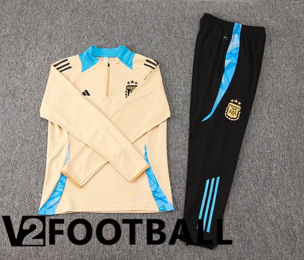 Argentina kit Training Tracksuit Yellow 2024/2025