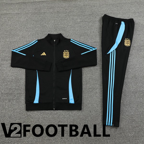 Argentina kit Training Jacket Suit Black 2024/2025