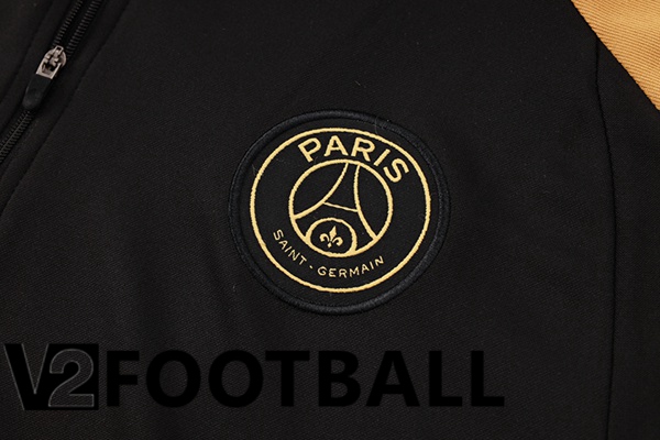 Paris PSG kit Training Tracksuit Black 2024/2025