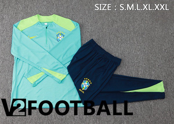 Brazil kit Training Tracksuit Green 2024/2025