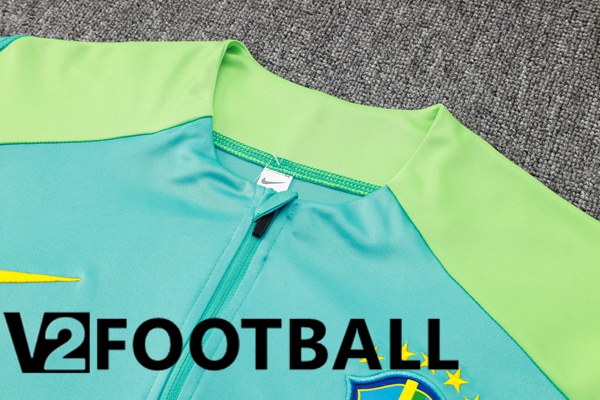 Brazil kit Training Tracksuit Green 2024/2025