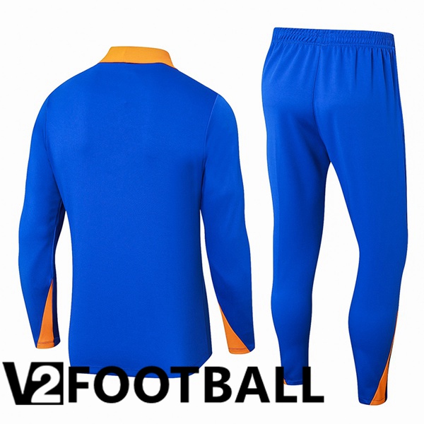 Netherlands kit Training Tracksuit Blue 2024/2025