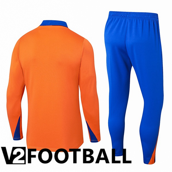 Netherlands kit Training Tracksuit Orange 2024/2025