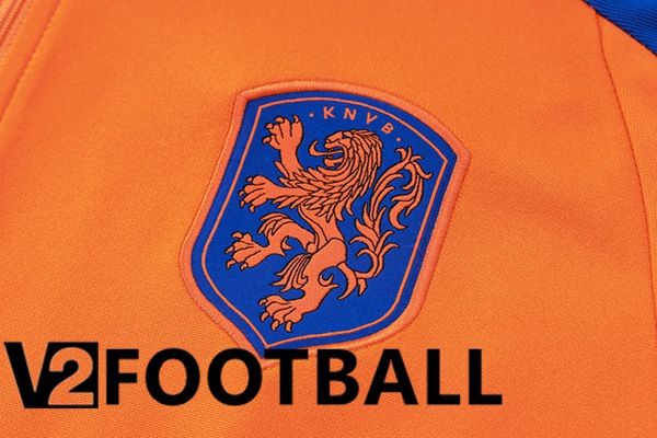 Netherlands kit Training Tracksuit Orange 2024/2025