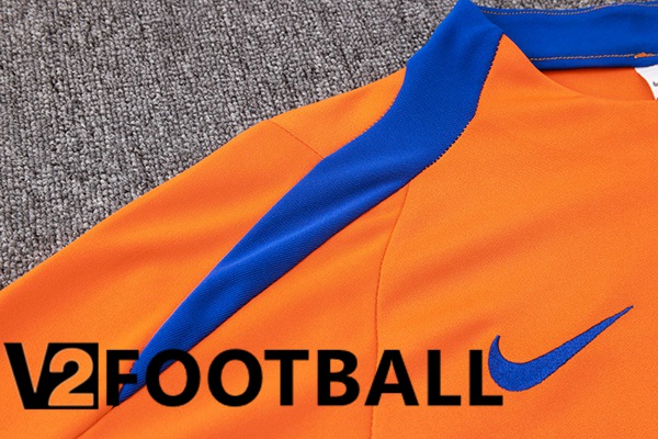 Netherlands kit Training Tracksuit Orange 2024/2025