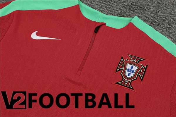 Portugal kit Training Tracksuit Red 2024/2025