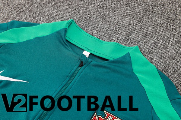 Portugal kit Training Tracksuit Green 2024/2025