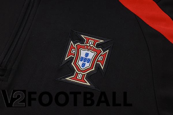 Portugal kit Training Tracksuit Black 2024/2025