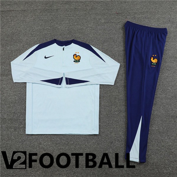 France kit Training Tracksuit Blue 2024/2025