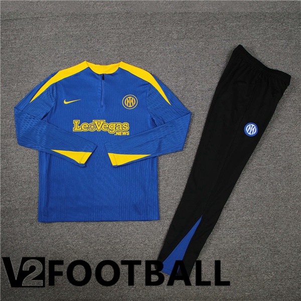 Inter Milan kit Training Tracksuit Blue 2024/2025