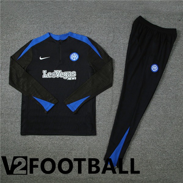 Inter Milan kit Training Tracksuit Black 2024/2025