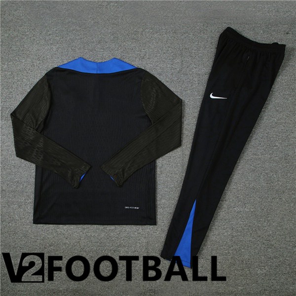 Inter Milan kit Training Tracksuit Black 2024/2025