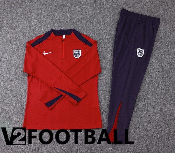 England kit Training Tracksuit Red 2024/2025