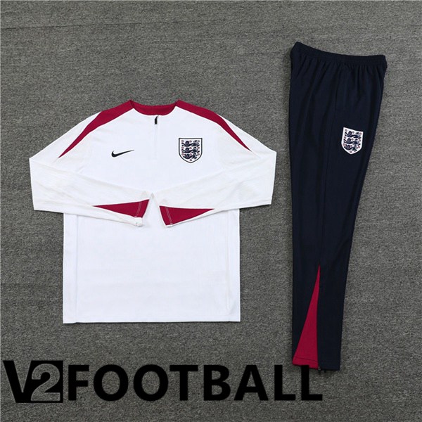 England kit Training Tracksuit White 2024/2025