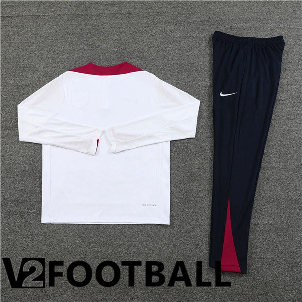 England kit Training Tracksuit White 2024/2025