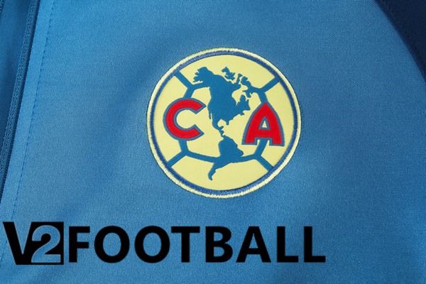 Club America kit Training Jacket Suit Blue 2024/2025