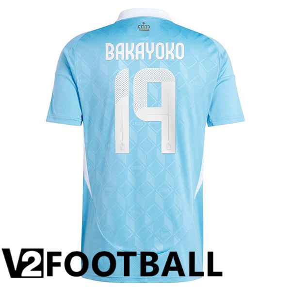 Belgium (BAKAYOKO 19) Away Soccer Shirt 2024/2025