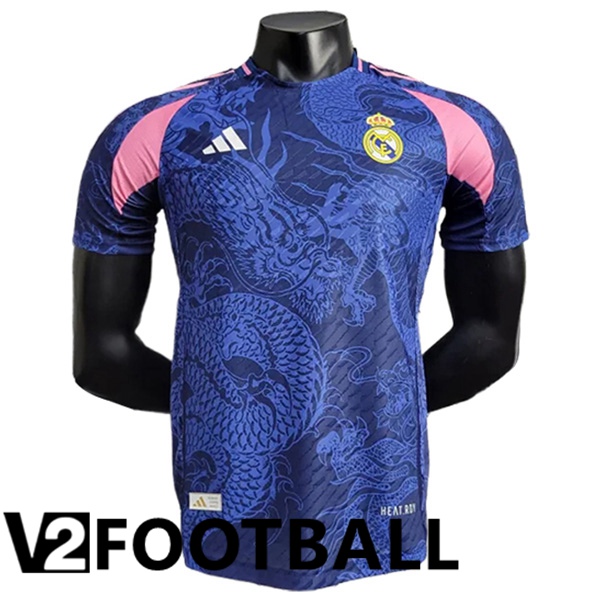 Real Madrid Soccer Shirt Soccer Shirt Special Edition Blue Marine 2024/2025