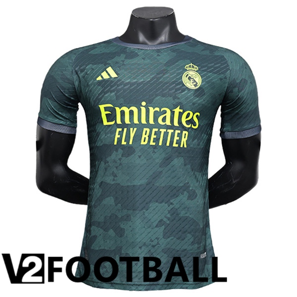 Real Madrid Soccer Shirt Special Edition Green 2024/2025