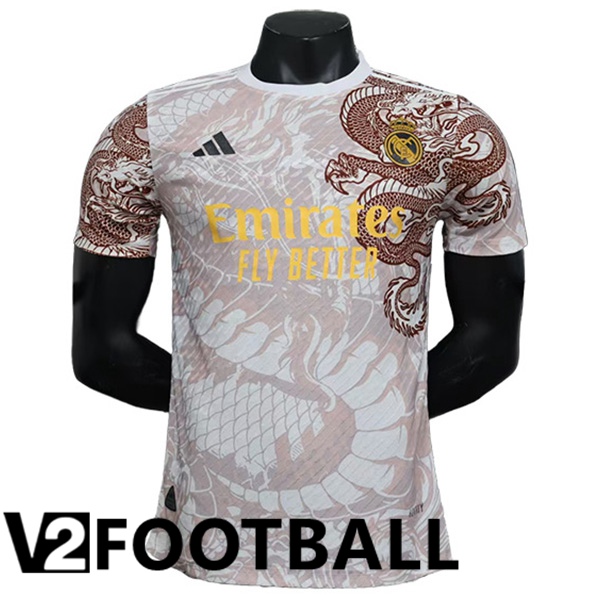 Real Madrid Special Edition Soccer Shirt Brown 2024/2025