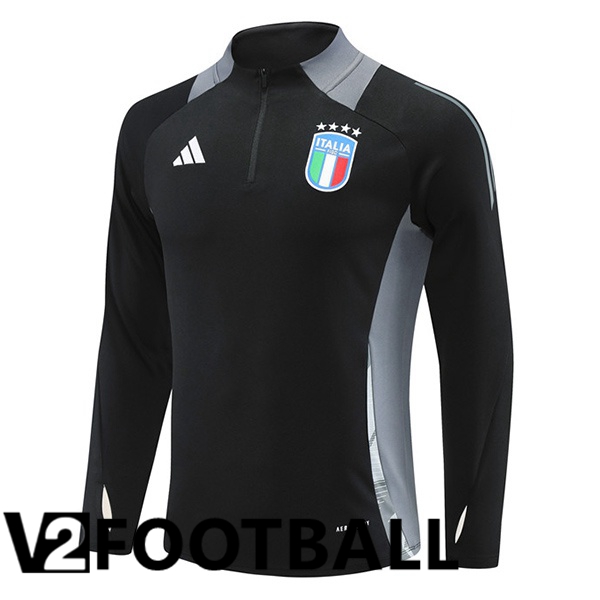 Italy Training Sweatshirt Black 2024/2025
