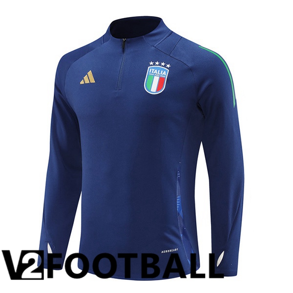 Italy Training Sweatshirt Blue Royal 2024/2025