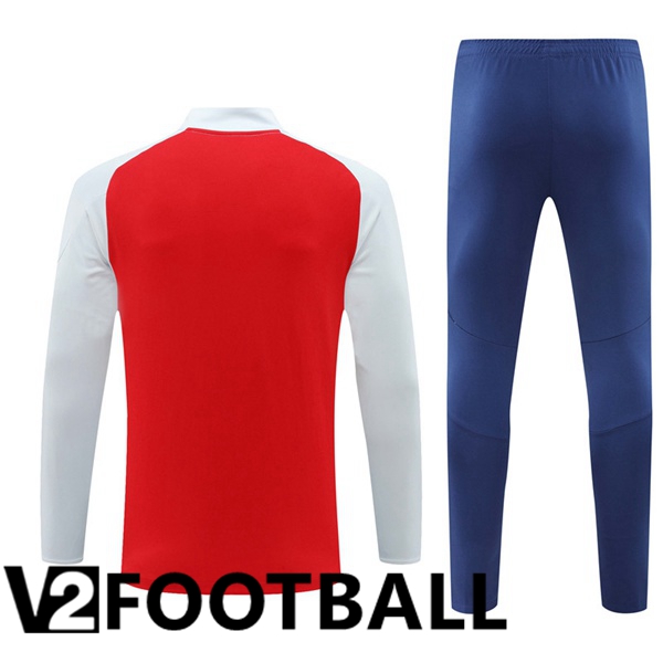 Arsenal kit Training Tracksuit Red White 2024/2025