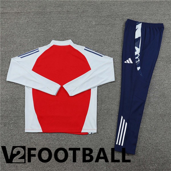 Arsenal kit Training Tracksuit Red White 2024/2025