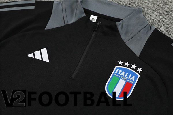 Italy kit Training Tracksuit Black 2024/2025