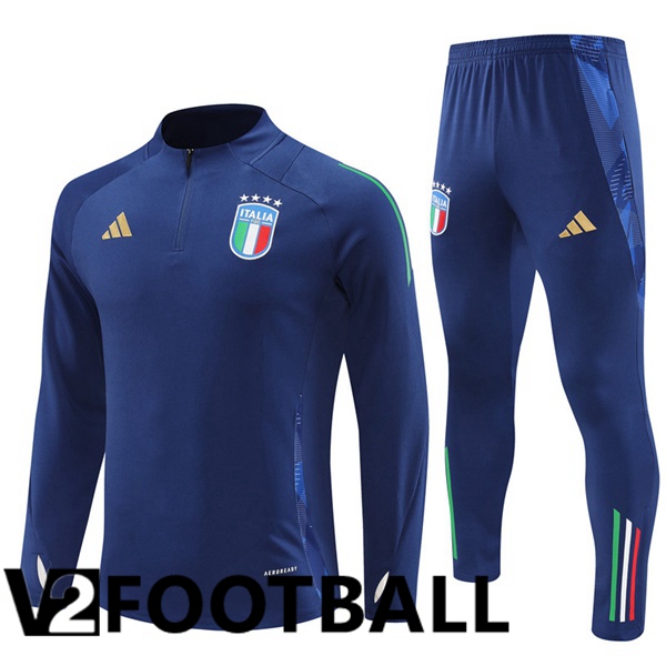Italy kit Training Tracksuit Blue Royal 2024/2025